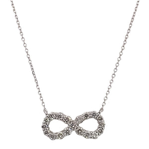 Diamond Infinity Necklace