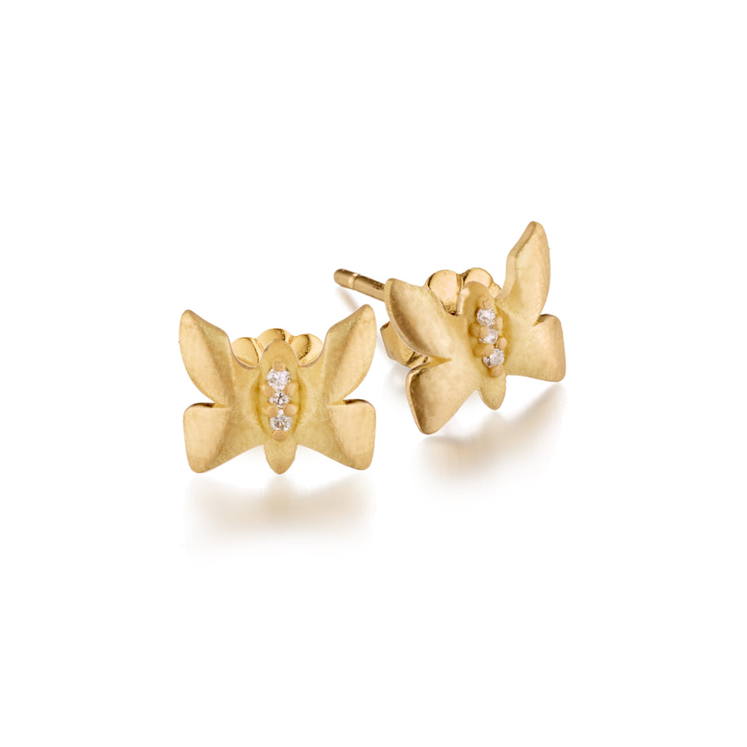 'Fairy Dust' Butterfly Stud Earrings