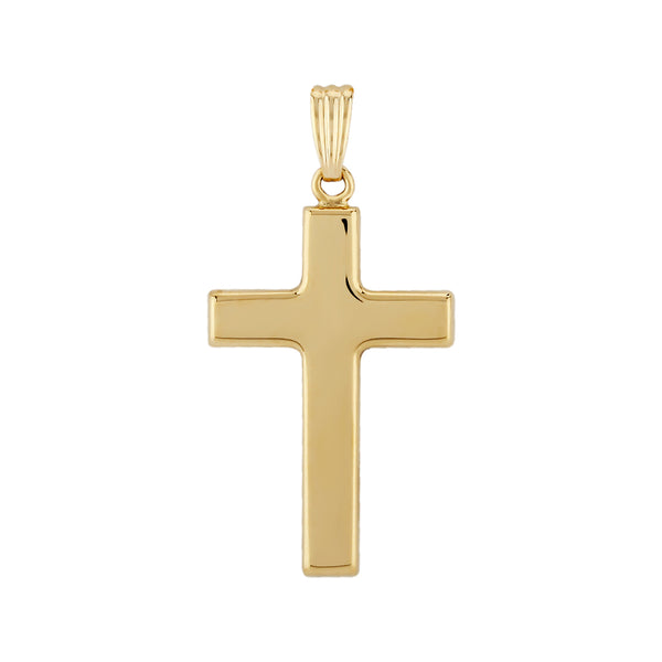 Polished Cross Pendant