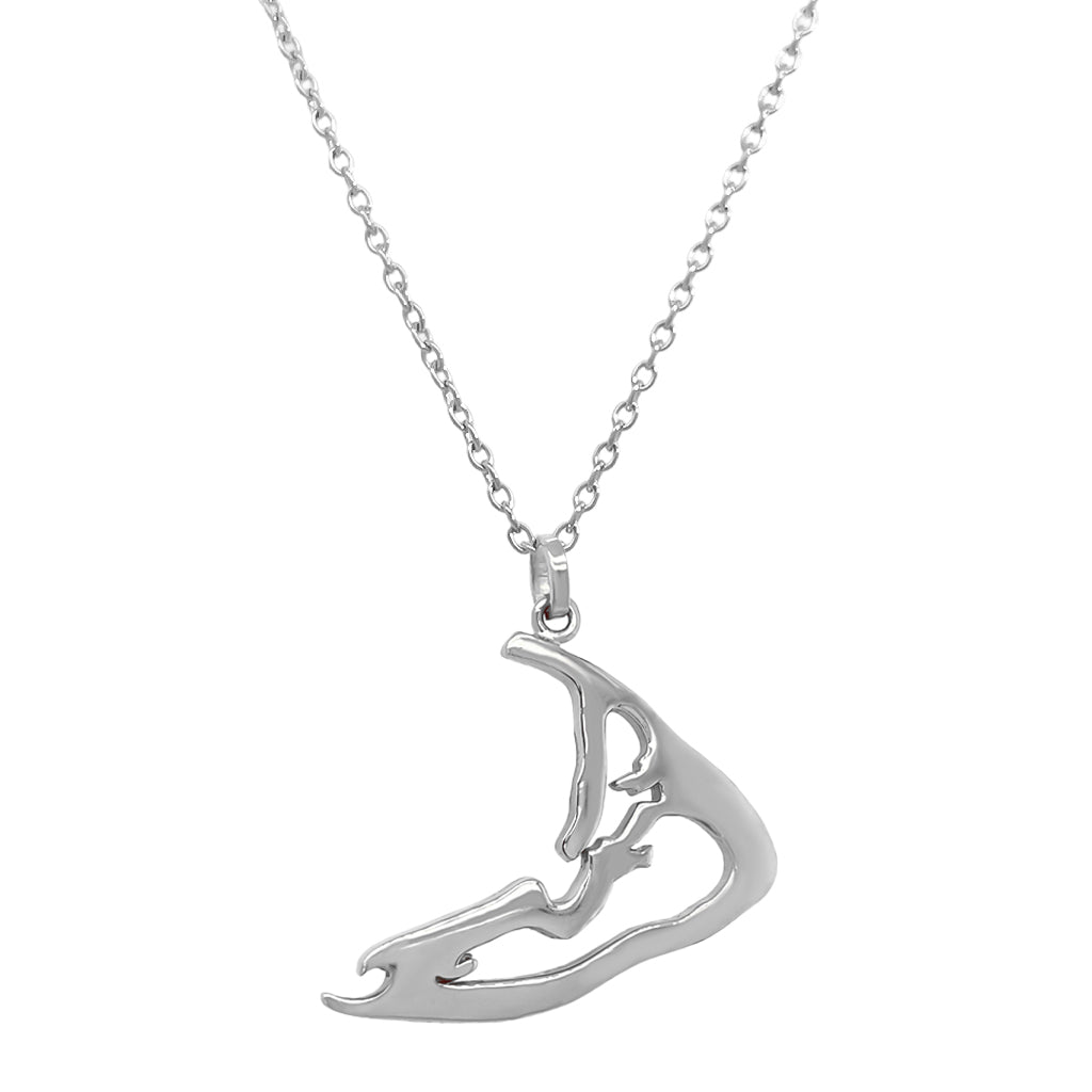 Nantucket Outline Necklace