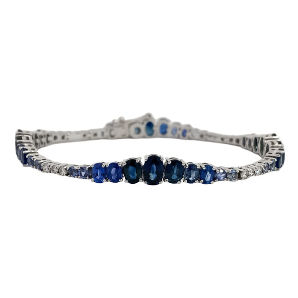 Graduated Sapphire Bracelet