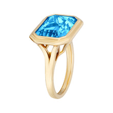 Blue Topaz Ring