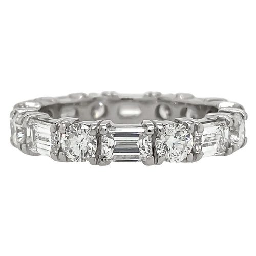 Mixed Shape Diamond Eternity Band