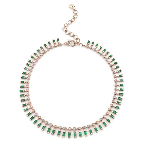 Emerald Choker Necklace