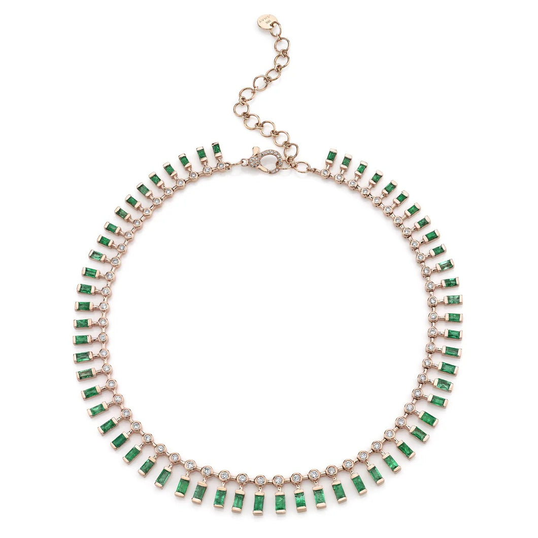 Emerald Choker Necklace