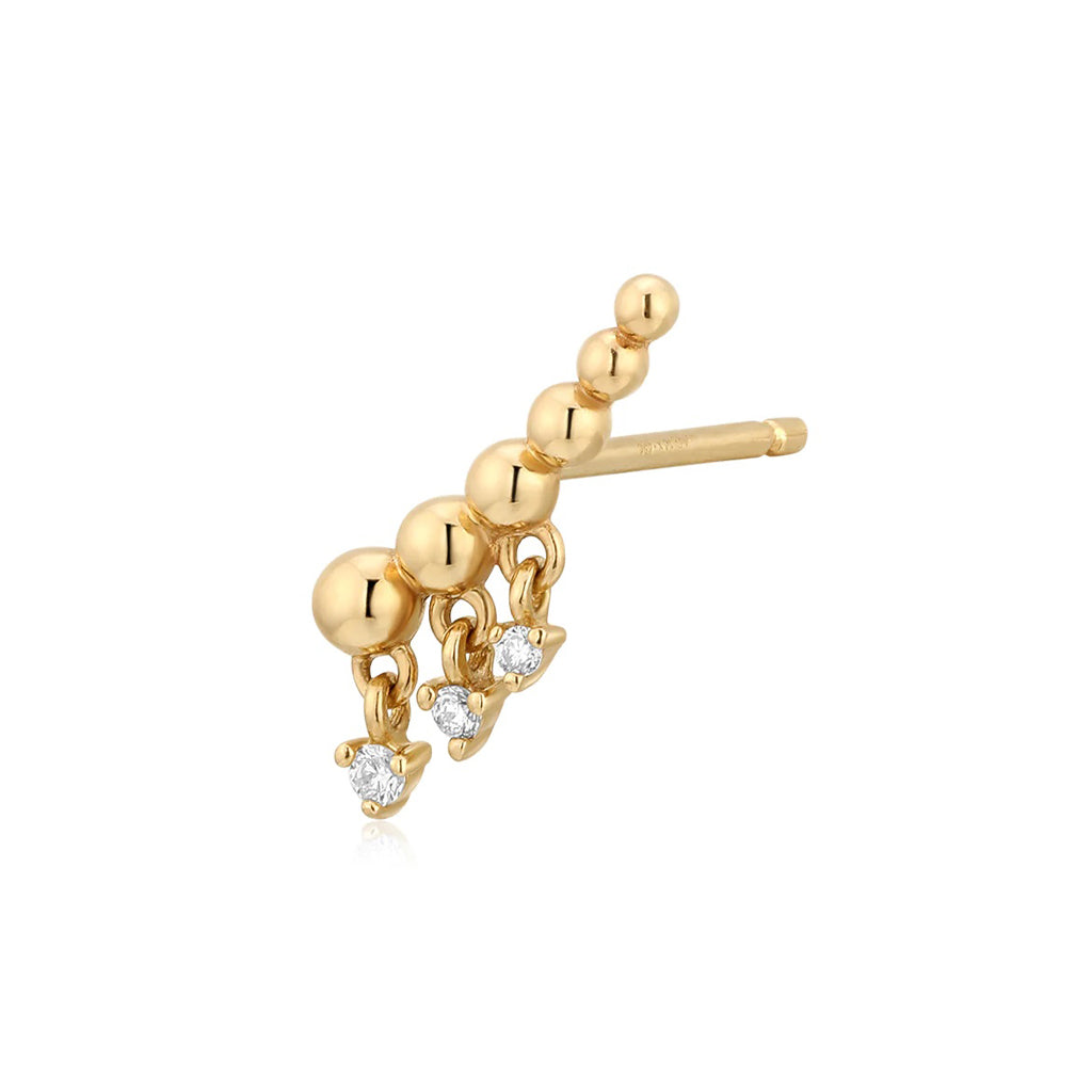 Lab Grown Diamond Single Climber Earring