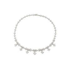 Diamond Flower Choker