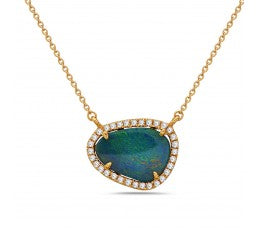Opal Doublet Necklace