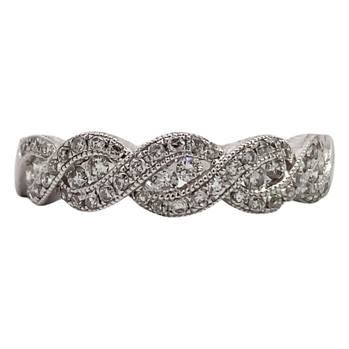 Diamond twist band