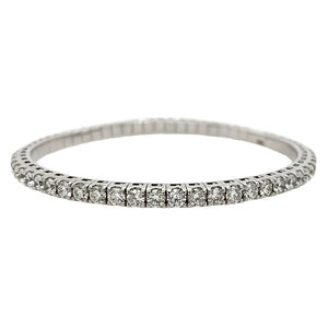 Stretch Diamond Tennis Bracelet