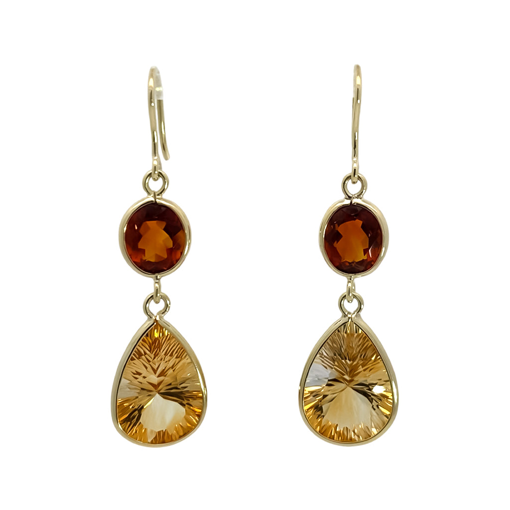 Citrine Drop Earrings