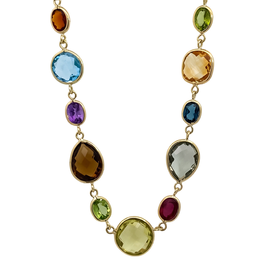 Multi Gemstone Necklace