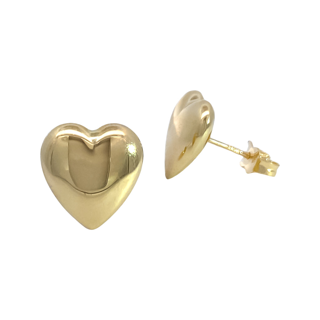 Puffed Heart Earrings