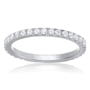 Diamond Wedding Bands  -  Women'