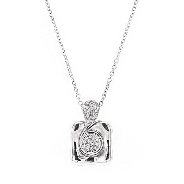 Diamond Center Pendant Necklace