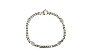 Pave Diamond Station Bracelet