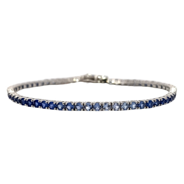 Sapphire Ombre Tennis Bracelet