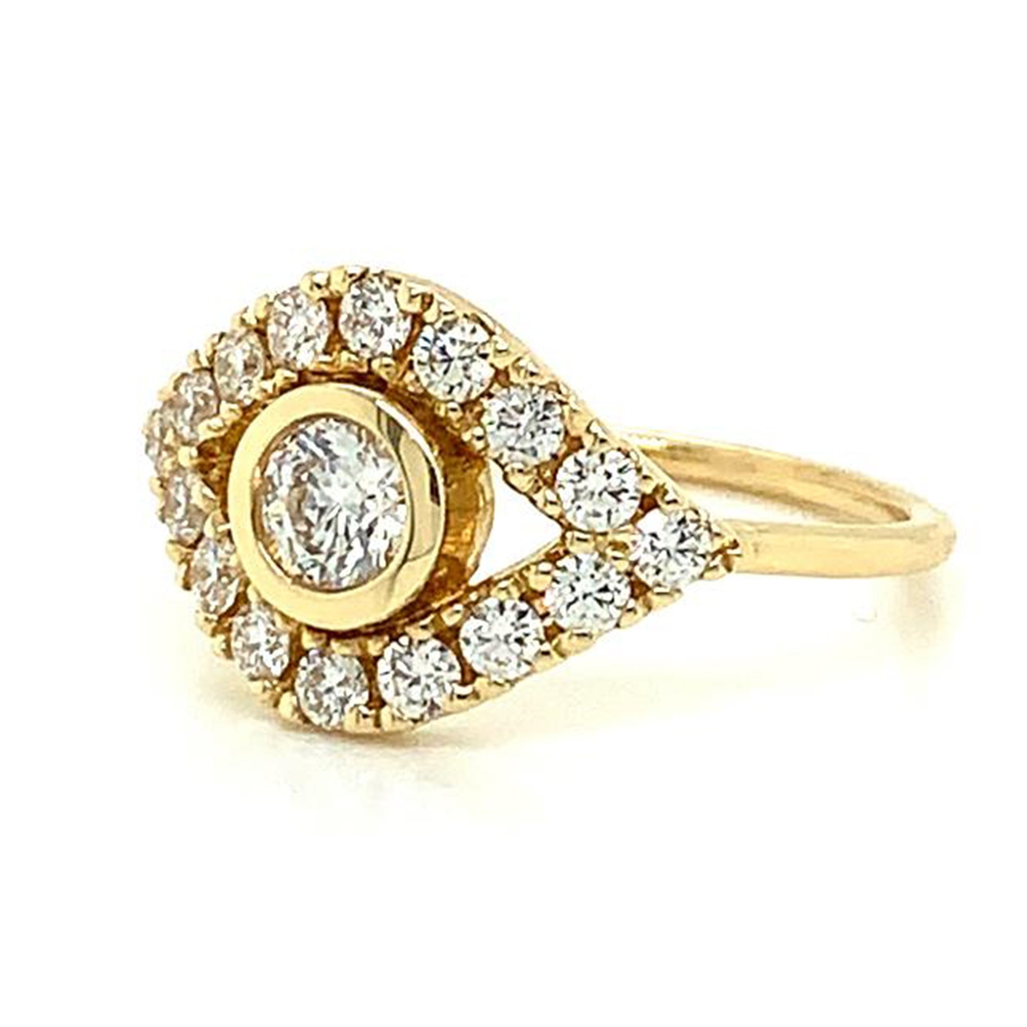 Bedazzled Evil Eye Paraiba and Diamond Ring – Mark Henry Jewelry
